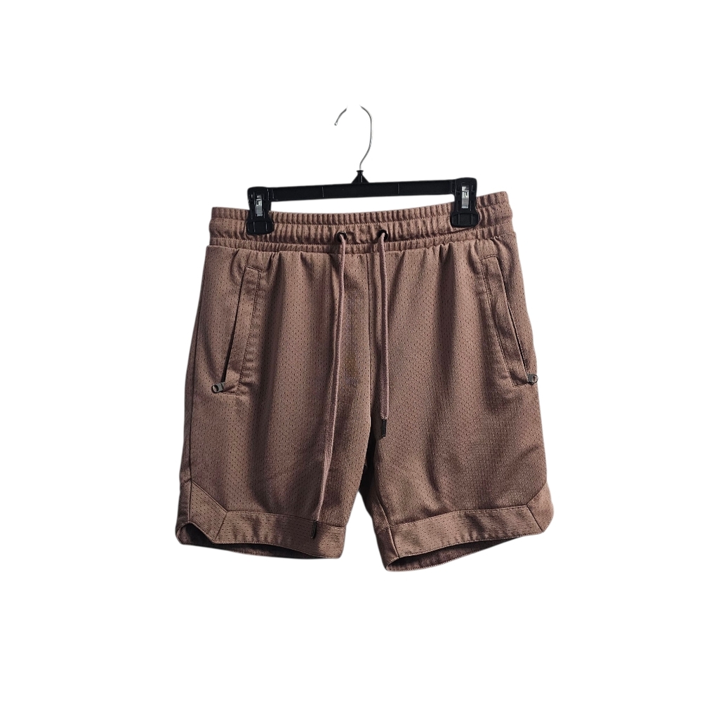 Maison Article Brown Heavy Duty Basketball Shorts Medium